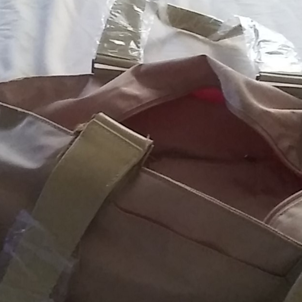 Cream steve barry bag